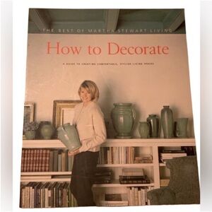 Martha Stewart Living 'How to Decorate' Guide Book 160 Pages Paperback